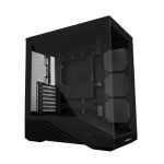 Lian Li V100X ATX Mid-Tower PC Case LED RGB Strip Display Platform Design with Tempered Glass Black (V100X)
