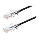 CAT6A UTP 28AWG PVC 3FT Black