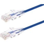 CAT6A UTP 28AWG PVC 15FT Blue
