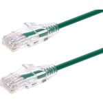 CAT6A UTP 28AWG PVC 25FT Green
