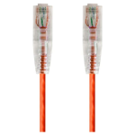 CAT6A UTP 28AWG PVC 3FT Orange
