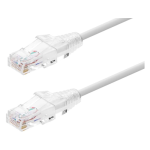 CAT6A UTP 28AWG PVC 1FT White