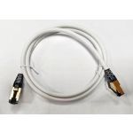 Cat8 S/FTP 3.3ft White Dual Shielded RJ45 Ethernet Cable
