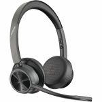 Poly Voyager 4320 Microsoft Teams Certified USB-C Headset + BT700 Dongle - Microsoft Teams Certification - Siri  Google Assistant - Stereo - USB Type A - Wired/Wireless - Bluetooth - 29