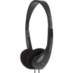 Koss Tm602 Headphone - Stereo - Mini-phone (3.5mm) - Wired - 32 Ohm - 100 Hz to 18 kHz - Binaural - Supra-aural - 4 ft Cable - Black
