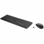 HPI SOURCING - NEW 230 Wireless Mouse and Keyboard Combo - USB Type A Wireless RF 2.40 GHz Keyboard - USB Type A Wireless RF Mouse - Compatible with PC  Mac
