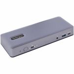 StarTech.com USB-C Docking Station  HDMI/DP/DP Alt Mode USB-C Dock  Triple/Dual 4K  7x USB Hub  60W PD  GbE  WWCB Certified - Works With Chromebook (WWCB) certified USB-C Laptop Docking