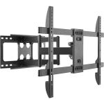 V7 WM1FM80 Full-Motion TV VESA Wall Mount 43in to 80in Screen Support 132lbs/60kg Load Capacity