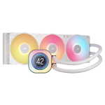 Corsair CW-9061026-WW iCUE LINK TITAN 360 RX LCD Liquid CPU Cooler White