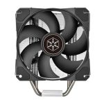 Silverstone Argon V120 High-performance 120mm CPU cooler with four 6mm copper heat-pipes designed specifically for latest Intel