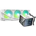 TRYX L-P360L-AM3M-G0W Panorama SE 360 ARGB White AIO CPU Cooler 360mm AIO Rotatable 6.5'' AMOLED Curved Screen 3D Anamorphic
