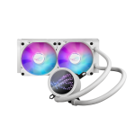 ASUS ROG RYUO III 240 ARGB WHT 240mm AIO LiquidCPU Cooler 4.72in Fan Diameter 3.5in LCD Screen White