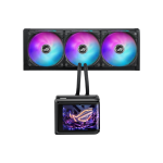 ASUS ROG Ryuo IV SLC 360 ARGB Cooling Fan/Radiator/Water Block/Pump 4.72in Maximum Fan Diameter 3x Fan(s) 71.44CFM Maximum Airflow