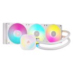 Corsair CW-9061021-WW iCUE LINK TITAN 360 RX RGBAIO Liquid CPU Cooler 3x RX120 RGB Fans White