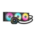 Corsair CW-9061018-WW iCUE LINK TITAN 360 RX RGBAIO Liquid CPU Cooler 3x RX120 RGB Fans Black