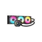 Corsair CW-9060093-WW NAUTILUS 360 RS ARGB LiquidCPU Cooler RS120 ARGB Fans Black