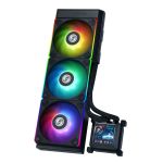 Lian-Li HSLCD36RB Hydroshift 360 AIO- Pre-installe 3 x 28MM ARGB fans Side-mounted coolant pathway 2.88 inch LCD Screen 480 x 480
