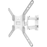 Kanto M300W Wall Mount for Flat Panel Display - White - 1 Display(s) Supported - 55in Screen Support - 80 lb Load Capacity - 100 x 100  150 x 100  200 x 100  200 x 150  200 x 200  200 x