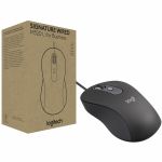 Logitech Signature Wired M520 L for Business  Optical Wired Mouse  USB-C Plug-and-Play  Graphite - Optical - Cable - Graphite - USB Type C - 4000 dpi - Scroll Wheel - 4 Button(s) - Symm
