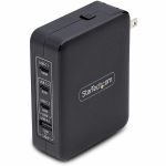 StarTech.com 140W USB-C Wall Charger  3x USB-C/1x USB-A  PD 3.1 International GaN Power Adapter for MacBook Pro/Max/Dell XPS/Inspiron - USB-C 140W Wall Charger - 3x USB-C  1X-USB-A - Po