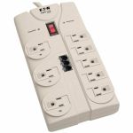 Eaton Tripp Lite Series Protect It! 8-Outlet Computer Surge Protector  8 ft. (2.43 m) Cord  2160 Joules  Tel/Modem/Fax Protection - 8 x NEMA 5-15R - 1800 VA - 2160 J - 120 V AC Input -