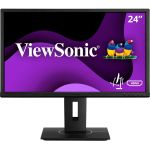 ViewSonic VG2440 24 Inch IPS 1080p Ergonomic Monitor with Integrate vDisplyManager HDMI DisplayPort VGA USB Inputs for Home and Office - 24in Monitor - MVA technology - Full HD 1920 x 1