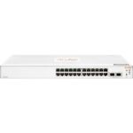 HPE Instant On 1830 24G 2SFP Switch - 24 Ports - Manageable - Gigabit Ethernet - 10/100/1000Base-T  100/1000Base-X - 2 Layer Supported - Modular - 2 SFP Slots - 7.80 W Power Consumption