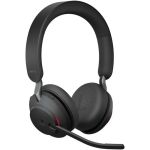 Jabra 26599-999-999 Evolve2 65 Headset Stereo USB Type A Wireless Bluetooth Over-the-head Binaural - Supra-aural Black