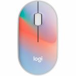 Logitech M340 Wireless Mouse with Limited Edition Prints  USB Receiver and Silent Clicks  Portable Wireless Mouse for Laptop  PC  Windows  Chrome  Surface  Sheer Dream - Optical - Wirel