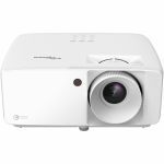 Optoma ZH420 3D DLP Projector - 16:9 - White - High Dynamic Range (HDR) - Front - 1080p - 30000 Hour Normal Mode - 300000:1 - 4300 lm - HDMI - USB - Network (RJ-45) - Conference Room  B