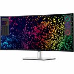 Dell UltraSharp U4025QW 40in Class 5K2K WUHD Curved Screen LED Monitor - 21:9 - Black  Silver - 39.7in Viewable - In-plane Switching (IPS) Black Technology - Edge LED Backlight - 5120 x