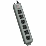 Eaton Tripp Lite Series Industrial Power Strip  6-Outlet  15 ft. (4.6 m) Cord  Locking Switch Cover - NEMA 5-15P - 6 NEMA 5-15R - 15ft Input