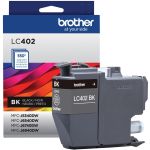 Brother LC402BKS Original Inkjet Ink Cartridge - Black - 1 Each - 550 Pages