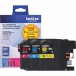 Brother Innobella LC1033PKS Original Ink Cartridge - Inkjet - High Yield - 600 Pages Cyan  600 Pages Magenta  600 Pages Yellow - Cyan  Magenta  Yellow