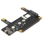 Geekworm X1015 PCIe to M.2 Key-M NVMe SSD PIP TOP for Raspberry Pi 5