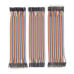 20cm Header Jumper Wires Dupont Cable Set 120pcs (40*M-M / 40*M-F/ 40*F-F)