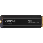 Crucial CT1000T500SSD5 T500 1TB PCIe Gen4 NVMe M.2 Solid State Drive with Heatsink 7300MB/s Reads 6800 MB/s Writes 600TBW