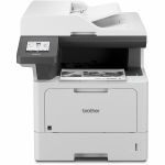Brother DCP-L5510DN Wired Laser Multifunction Printer - Monochrome - Copier/Printer/Scanner - 48 ppm Mono Print - 1200 x 1200 dpi Print - Automatic Duplex Print - Color Flatbed Scanner