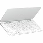 Logitech Keys-To-Go 2 Portable Wireless iPad Keyboard With Built-in Cover  Slim and Compact Wireless Keyboard for iPad  iPhone  Mac  and Apple TV  Easily Switch Between Devices (Pale Gr