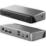Alogic MX2 USB-C Dual Display DP Alt. Mode Docking Station - With 65W Power Delivery - for Monitor  Notebook - 100 W - USB Type C - 2 Displays Supported - 4K  5K - 3840 x 2160 - 4 x USB