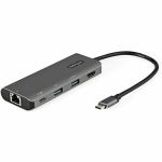 StarTech.com USB C Multiport Adapter - 10Gbps USB 3.1 Gen 2 Type-C Mini Dock - 4K 30Hz HDMI - 100W PD Passthrough - 3xUSB/GbE - 10in Cable - USB-C multiport adapter (10Gbps USB 3.1/3.2