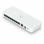 Ubiquiti USW-Flex-2.5G-8 Flexible 2.5G 8-port switch with a 10 GbE RJ45/SFP+ combination uplink port that can be powered with
