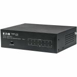 Eaton Tripp Lite Series 8-Port 10/100/1000 Mbps Desktop Gigabit Ethernet Unmanaged Switch with PoE+  60W  Metal Enclosure - 8 Ports - Gigabit Ethernet - 10/100/1000Base-T - 2 Layer Supp