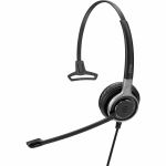 EPOS IMPACT SC 630 Headset - Mono - Easy Disconnect - Wired - On-ear - Monaural - Ear-cup - Noise Cancelling  Electret  Uni-directional  Condenser Microphone - Black  Silver