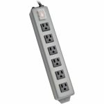 Eaton Tripp Lite Series Industrial Power Strip Metal  Lighted Power Switch  6-Outlet  6 ft. (1.8 m) Cord - NEMA 5-15P - 6 NEMA 5-15R - 6ft