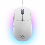 SteelSeries Rival 3 Gen 2 Gaming Mouse - TrueMove Core - Cable - White - 8500 dpi - 6 Button(s) - Right-handed