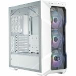 Cooler Master MasterBox TD500 Mesh V2 - Mid-tower - White - Steel  Mesh  Plastic  Tempered Glass - Mini ITX  Micro ATX  ATX  SSI CEB  EATX Motherboard Supported - 7 x Fan(s) Supported -