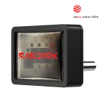Sandisk SDCZ530-256G-G46 Extreme Fit USB-C 256GB Flash Drive Up to 400MB/s Read speeds USB 3.2 Gen 1 Plug-and-Stay Storage