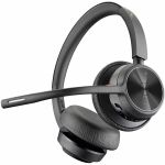 Poly Voyager 4320 USB-C Headset + BT700 Dongle - Microsoft Teams Certification - Siri  Google Assistant - Stereo - USB Type C - Wired/Wireless - Bluetooth - 298.6 ft - 20 Hz to 20 kHz -