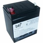 BTI APCRBCV211-BTI 12V 5AH 1-CELL SEALED LEAD ACID BATTERY FOR APC BACKUPS BVN650M1  BVN650M1-CA - 5000 mAh - 12 V DC - Lead Acid - Sealed